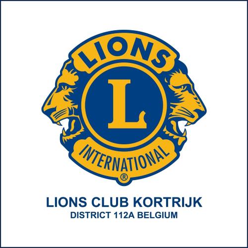 logo Lions Club Kortrijk, sponsor Dominiek Savio Trail Run 2024