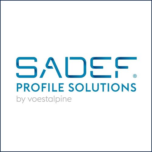 logo SADEF by Voestalpine, sponsor Dominiek Savio Trail Run 2024